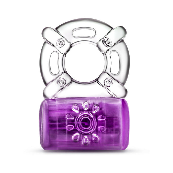 Play with Me One Night Stand Vibrating C-Ring Purple