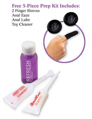 Anal Fantasy Prostate Vibe 9 Function Black - The Blissful Gypsy -