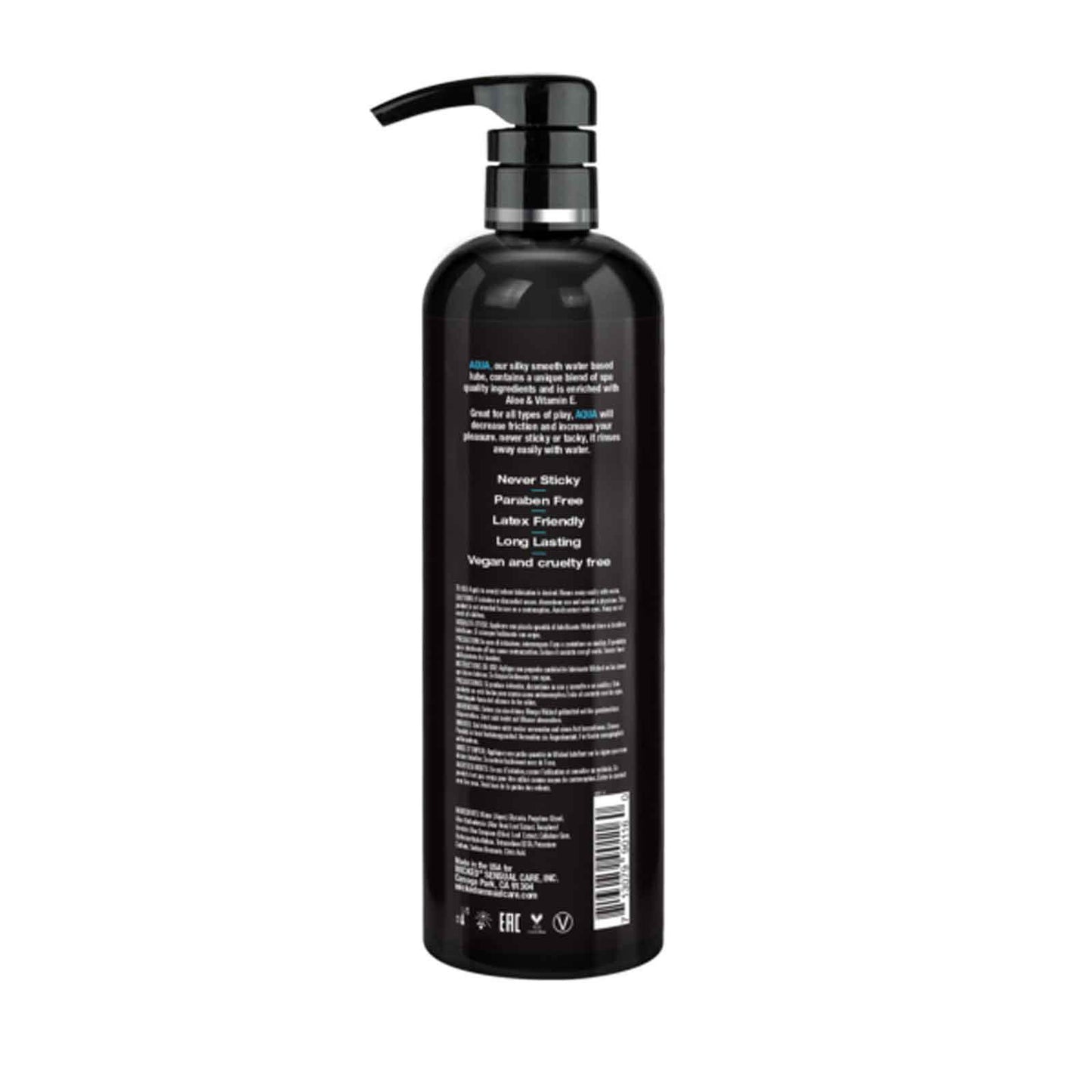 Aqua Water-Based Lubricant - The Blissful Gypsy -