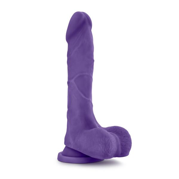 Au Natural Bold Thrill 8.5 inches Dildo Purple - The Blissful Gypsy -