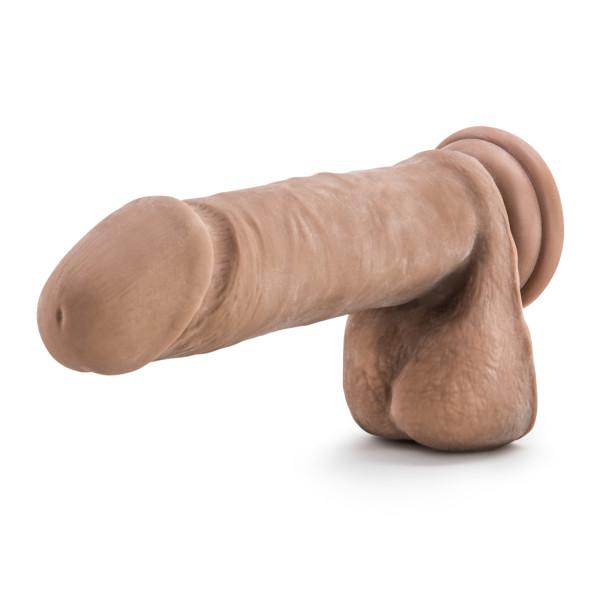 Au Naturel 8 inches Sensa Feel Dildo Latin Tan - The Blissful Gypsy -