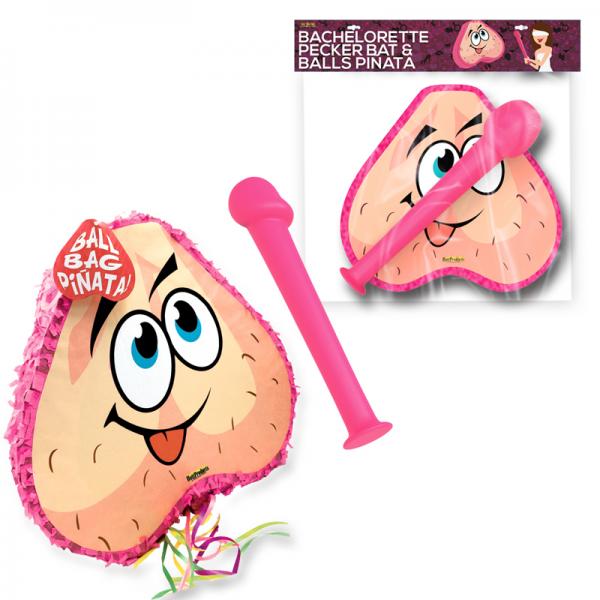 Bachelorette Party Pecker Bat & Balls Pinata Combo - The Blissful Gypsy -