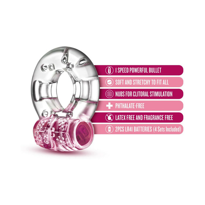 Play with Me Arouser Vibrating C-Ring