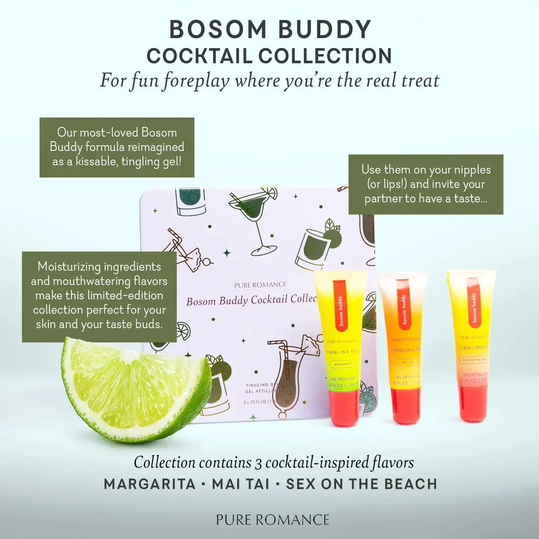 Bosom Buddy Cocktail Collection - The Blissful Gypsy -
