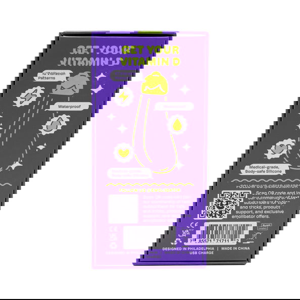 Emojibator Eggplant - The Blissful Gypsy -