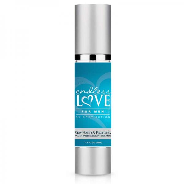 Endless Love For Men Stay Hard & Prolong Lube 1.7oz - The Blissful Gypsy -