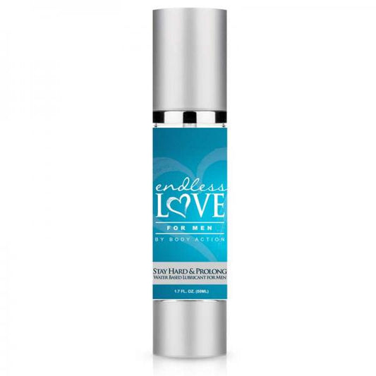 Endless Love For Men Stay Hard & Prolong Lube 1.7oz - The Blissful Gypsy -