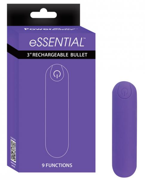 Essential Power Bullet Vibrator Purple - The Blissful Gypsy -