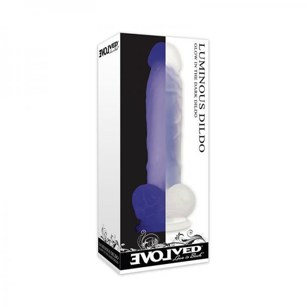 Evolved Luminous Dildo Purple - The Blissful Gypsy -