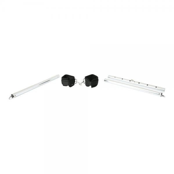 Expand Spreader Bar & Cuffs Set Aluminum Silver - The Blissful Gypsy -