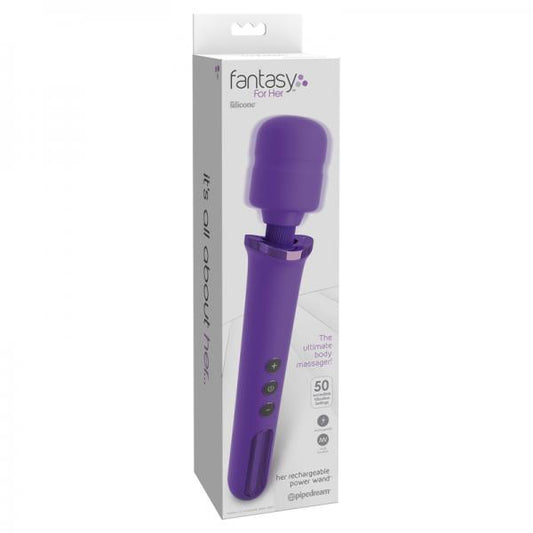 Fantasy For Her Her Rechargeable Power Wand - The Blissful Gypsy -
