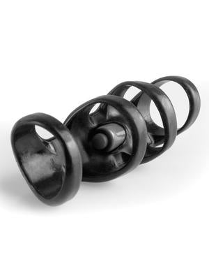 Fantasy X-Tensions Vibrating Power Cage Black - The Blissful Gypsy -