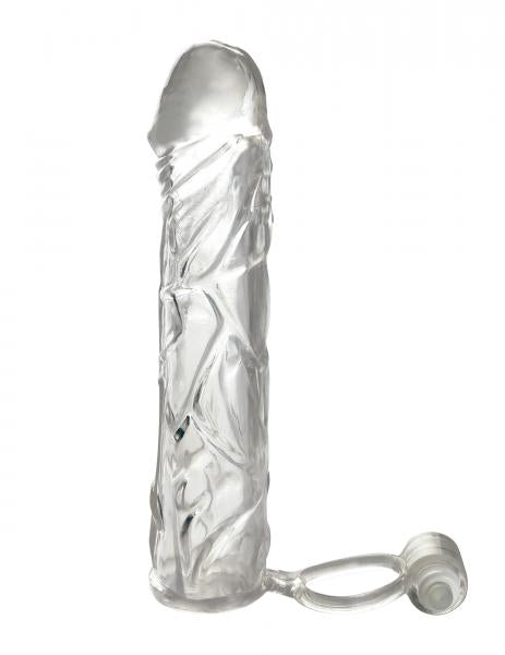 Fantasy X-tensions Vibrating Super Sleeve Clear - The Blissful Gypsy -