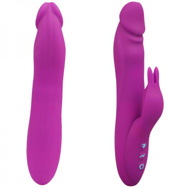 Femmefunn Booster Rabbit Vibrator Purple - The Blissful Gypsy -