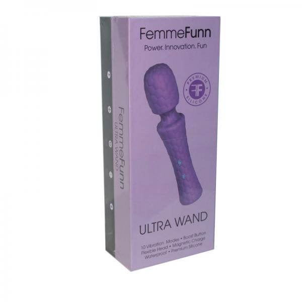 Femmefunn Ultra Wand Body Massager Purple - The Blissful Gypsy -