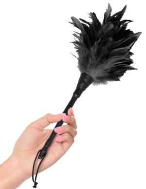 Fetish Fantasy Frisky Feather Duster Black - The Blissful Gypsy -