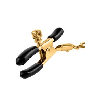 Fetish Fantasy Gold Chain Nipple Clamps - The Blissful Gypsy -