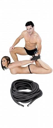 Fetish Fantasy Japanese Silk Rope Black - The Blissful Gypsy -