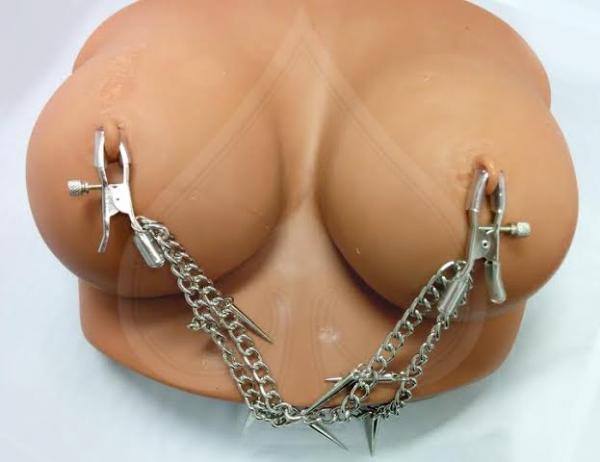 Fetish Fantasy Rock Hard Nipple Clamps Silver - The Blissful Gypsy -