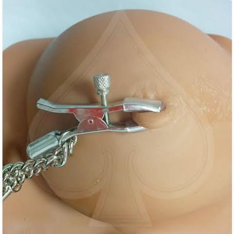Fetish Fantasy Rock Hard Nipple Clamps Silver - The Blissful Gypsy -