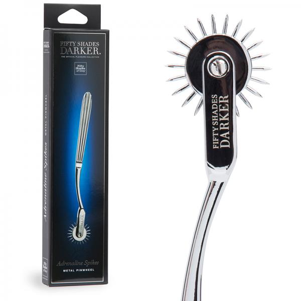 Fifty Shades Darker Adrenaline Spikes Metal Pinwheel - The Blissful Gypsy -