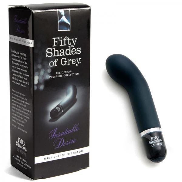 Fifty Shades Of Grey Insatiable Desire Mini G-Spot Vibrator - The Blissful Gypsy -