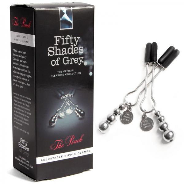 Fifty Shades The Pinch Nipple Clamps - The Blissful Gypsy -