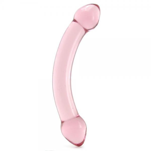 Glas Double Trouble Glass Dildo - Purple - The Blissful Gypsy -
