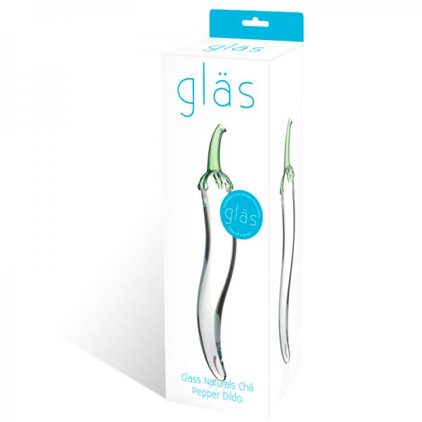 Glas Glass Naturals Chili Pepper Dildo - The Blissful Gypsy -