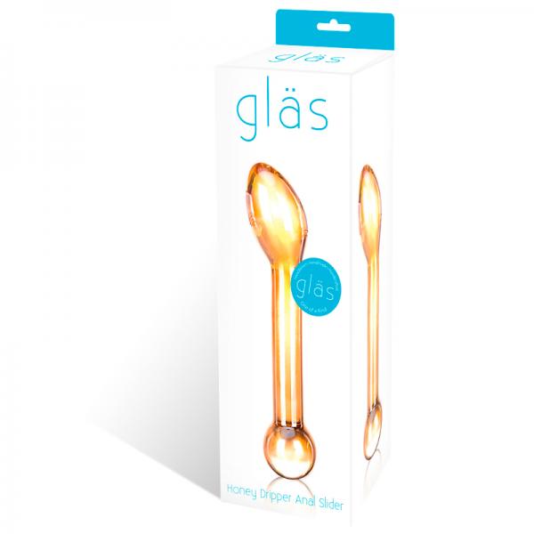 Glas Honey Dripper Anal Slider Glass Probe - The Blissful Gypsy -