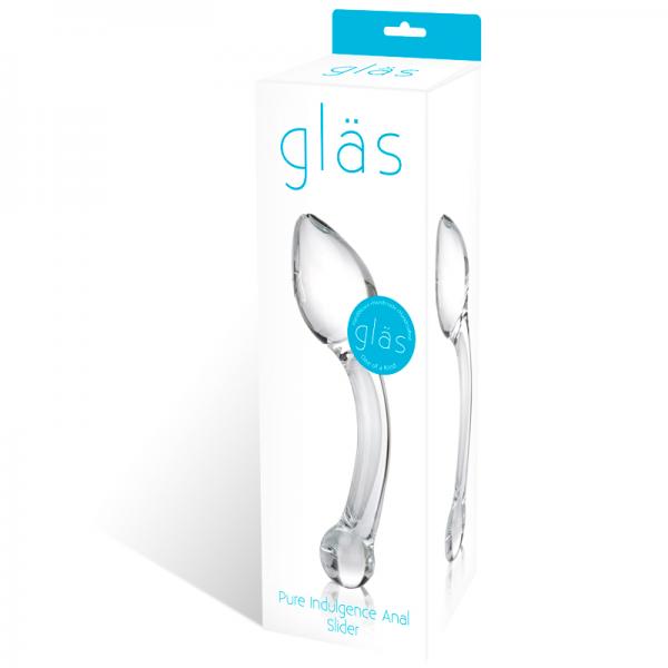 Glas Pure Indulgence Anal Slider Clear - The Blissful Gypsy -