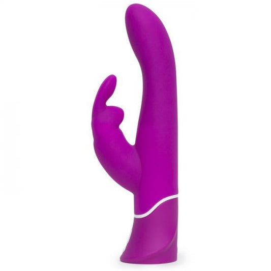 Happy Rabbit 2 Curve Vibrator Purple USB Rechargeable - The Blissful Gypsy -