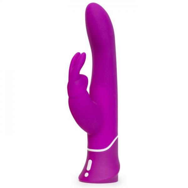 Happy Rabbit 2 Curve Vibrator Purple USB Rechargeable - The Blissful Gypsy -