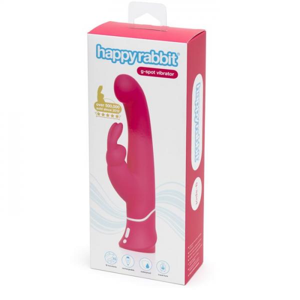 Happy Rabbit 2 G-Spot Vibrator Pink USB Rechargeable - The Blissful Gypsy -