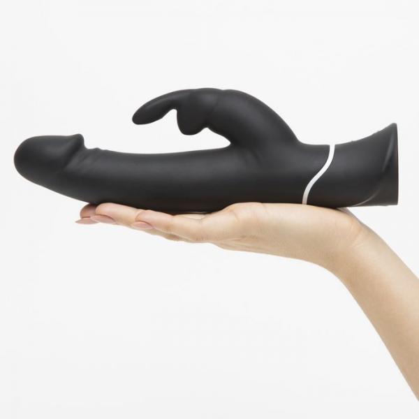 Happy Rabbit Realistic Black Vibrator - The Blissful Gypsy -