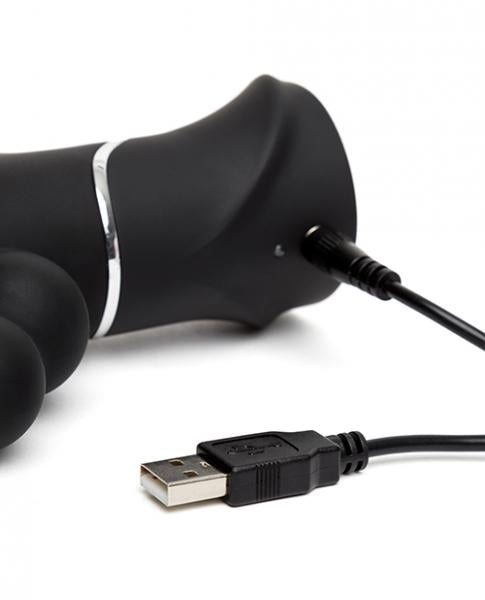 Happy Rabbit Triple Curve Black Vibrator - The Blissful Gypsy -