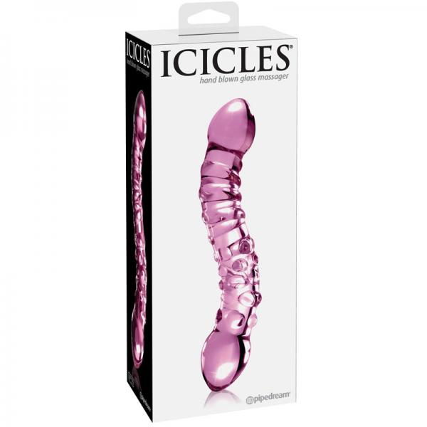 Icicles No. 55 Pink Glass Massager - The Blissful Gypsy -