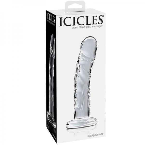 Icicles No. 62 Clear Glass Dildo - The Blissful Gypsy -