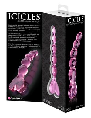 Icicles No 43 Pink Glass Beaded Massager - The Blissful Gypsy -