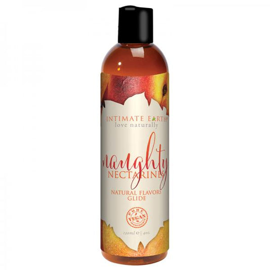 Intimate Earth Naughty Nectarines Pleasure Glide 60ml - The Blissful Gypsy -