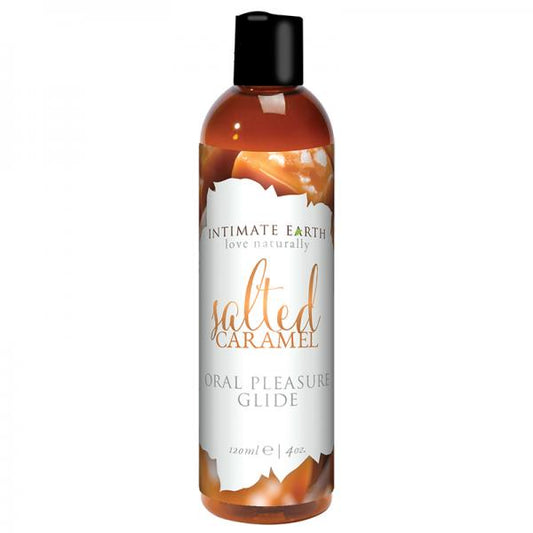 Intimate Earth Sea Salt Caramel Flavored Glide 120ml. - The Blissful Gypsy -
