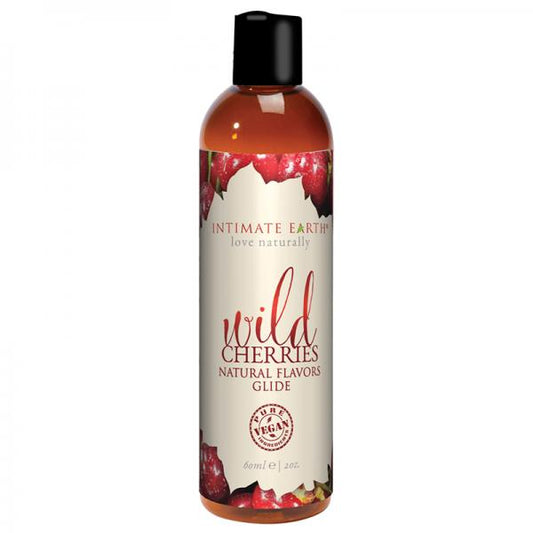 Intimate Earth Wild Cherries Pleasure Glide 60ml - The Blissful Gypsy -