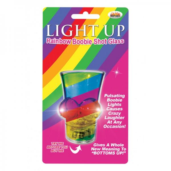 Light Up Rainbow Boobie Shot Glass - The Blissful Gypsy -