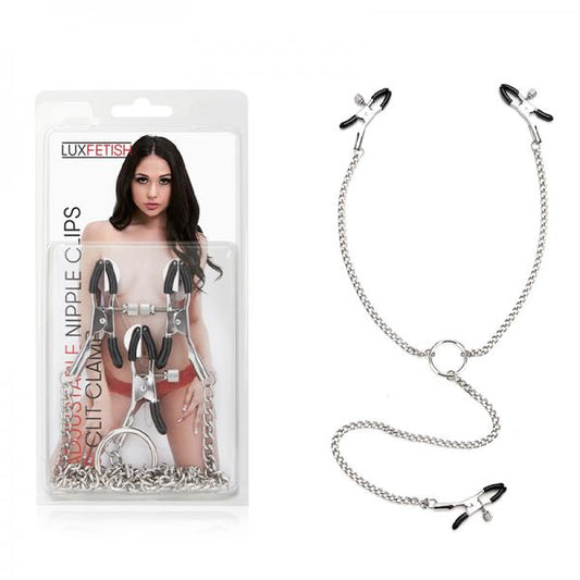 Lux Fetish Adjustable Nipple And Clit Clamp - The Blissful Gypsy -