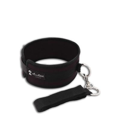 Lux Fetish Collar And Leash Set Black - The Blissful Gypsy -