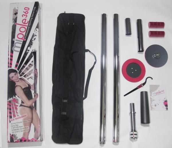 Mi-pole Professional Spinning Dance Pole 9ft/pads - The Blissful Gypsy -