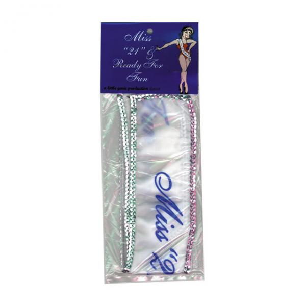 Miss 21 & Ready For Fun Sash - The Blissful Gypsy -
