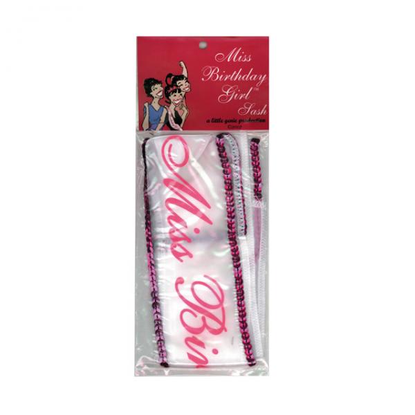 Miss Birthday Girl Sash - The Blissful Gypsy -