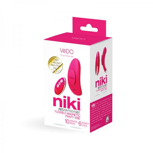 Niki Rechargeable  Panty Vibe Foxy Pink - The Blissful Gypsy -
