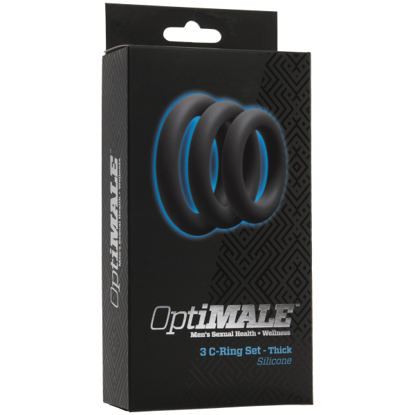 Optimale 3 C-Ring Thick Set Slate - The Blissful Gypsy -